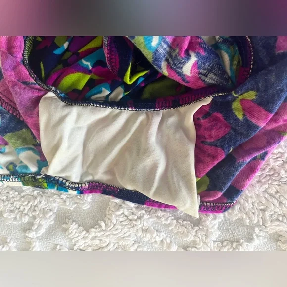 Vintage 1950s Chapter House Floral Pinup Bathing Suit VTG 10 (32) - Picture 9 of 11